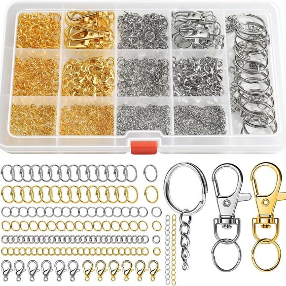 Other - Jump Rings, 968pcs Jewelry Making Supplies, Jump Rings for Jewelry Making, Gold